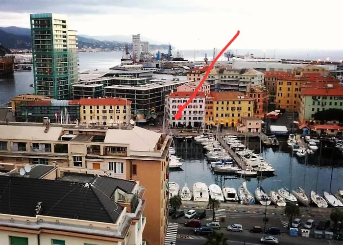 Vista Sulla Marina, Ac, Ascensore Apartmán Savona